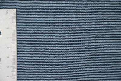 Jersey | Bella Streifen | Blau / Dunkelblau